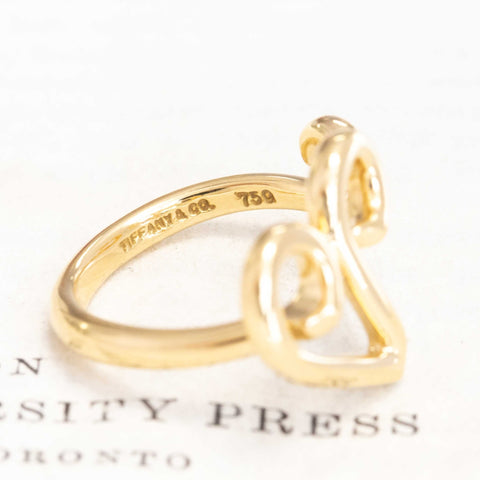 Paloma Picasso for Tiffany & Co. Aries zodiac ram ring in 18kt yellow gold – alternate view 3