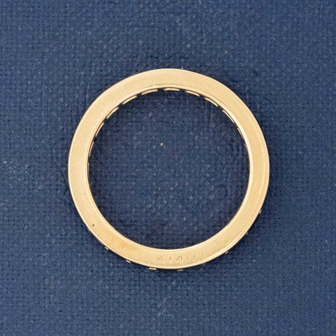 2.04ctw RARE Vintage Emerald Eternity Band, by Cartier London