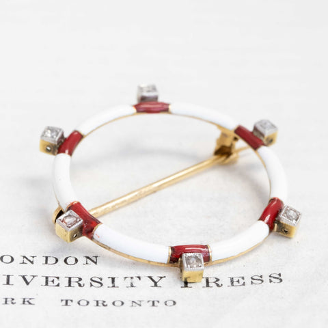 Retro Nautical/Mariner Themed Brooch by Cartier