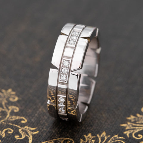 "TANK FRANCAISE" DIAMOND BAND, BY CARTIER