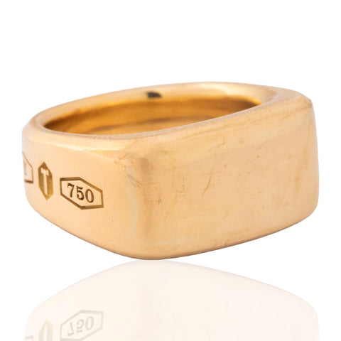 Tiffany & Co. Makers signet ring in 18K yellow gold – alternate view 3