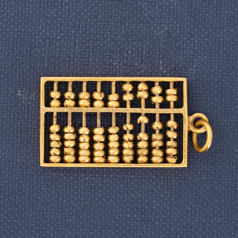 Vintage Abacus Charm