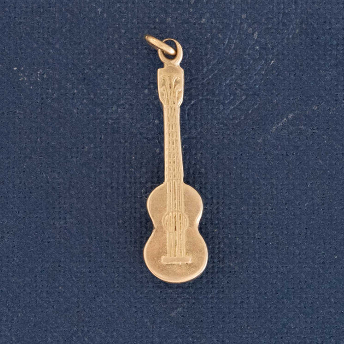 Vintage Acoustic Guitar Charm