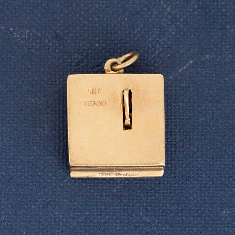 Vintage Articulating "Can Can Girls" Charm, English