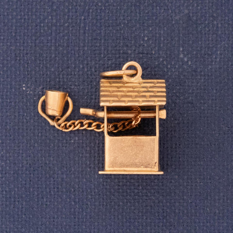 Vintage Articulating Water Well Charm