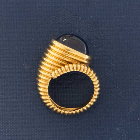 Vintage Cabochon Sapphire Ring, by Cartier Circa 1970s