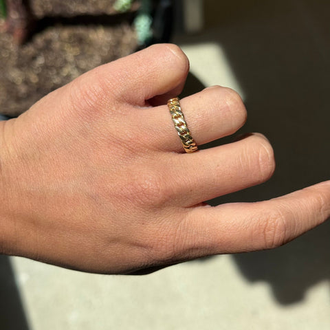 Vintage Curb Link Style Band