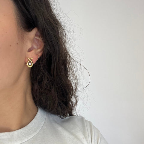 Vintage Diamond Earrings by Asprey of London