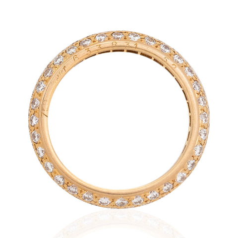 1.75ctw Vintage Diamond Eternity Band, by Cartier