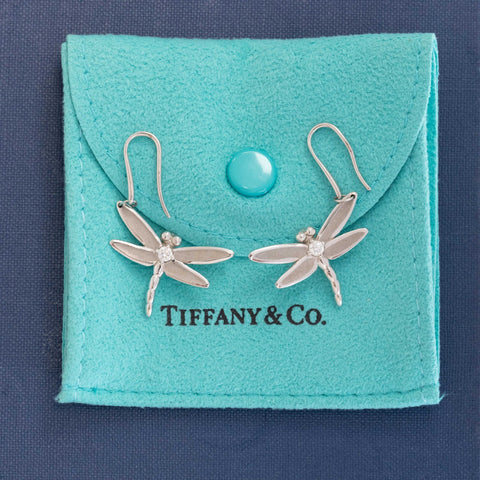 Vintage Diamond Firefly Earrings, by Tiffany & Co.