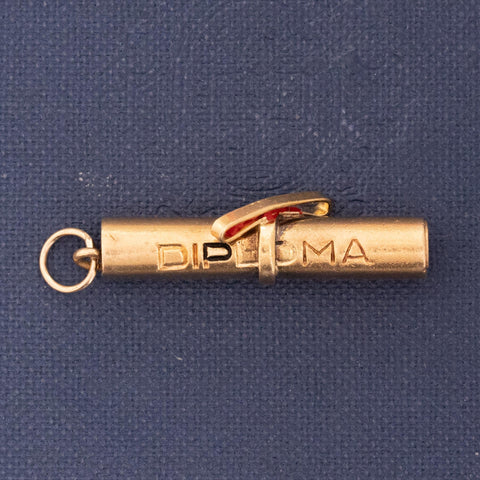 Vintage Diploma Charm