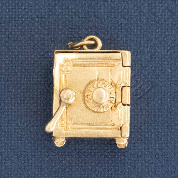 Vintage Dollar Safe Charm