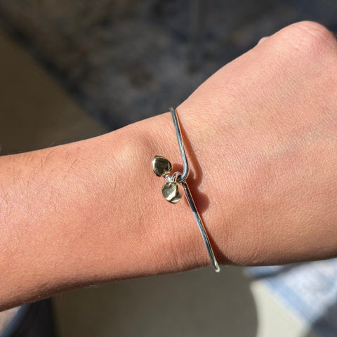 Vintage Double Heart Bangle, by Tiffany & Co.