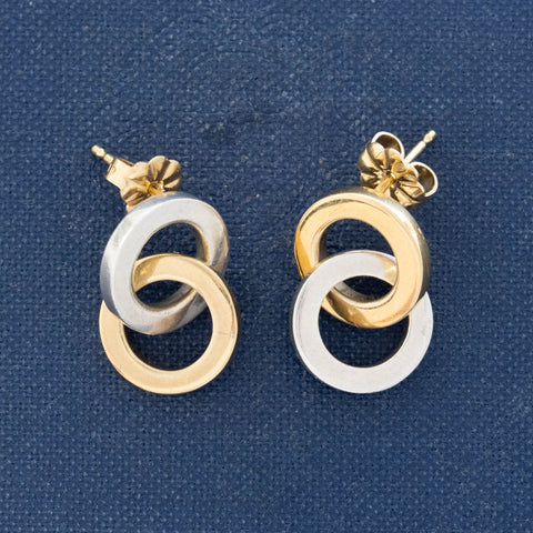 Vintage Double Link Earrings, by Tiffany & Co.