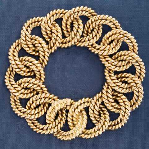 Vintage Double Rope Bracelet, by Verdura