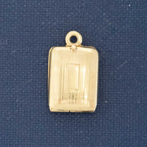 Vintage Enamel Cigarette Case Charm