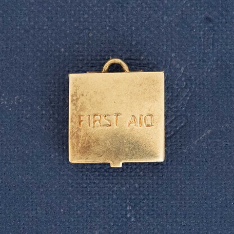Vintage First Aid Kit Charm