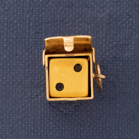 Vintage Galloping Dominoes Charm