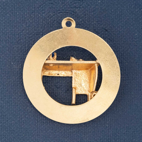 Vintage Graduation Charm, Desk Motif