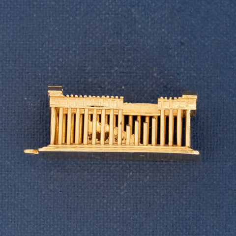 Vintage Greek Parthenon Temple Charm