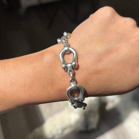 Vintage Heavy Horseshoe Bracelet, by Tiffany & Co. Italy