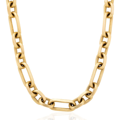 Vintage Jumbo Paperclip Chain Necklace