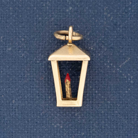 Vintage Lantern Charm