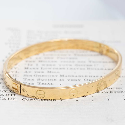 Vintage Love Bangle, by Aldo Cipullo for Cartier