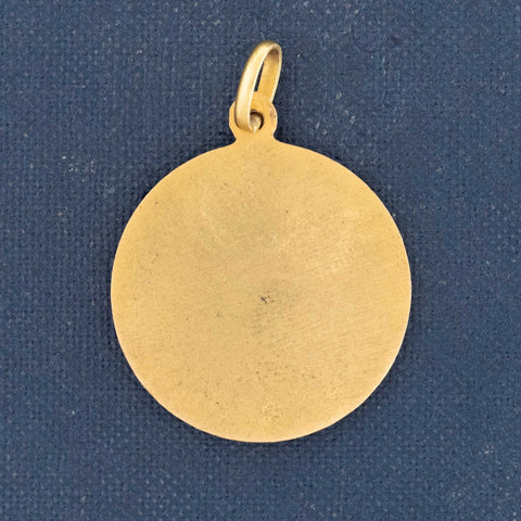 Vintage Madonna & Child Medallion