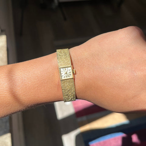 Vintage Mesh Dress Watch, by Rolex