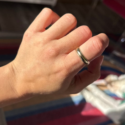 Vintage Milgrain Wedding Band