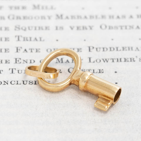 Vintage Old Key Charm