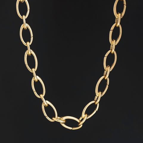 Vintage Oval Link Clasping Chain by Tiffany & Co.