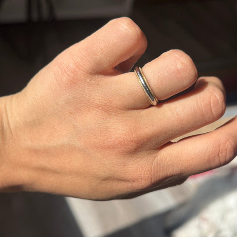 Vintage Platinum & Gold Band, by Tiffany & Co.