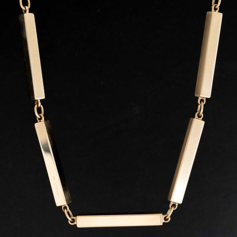 Vintage Rectangular Link Long Chain by Tiffany & Co.