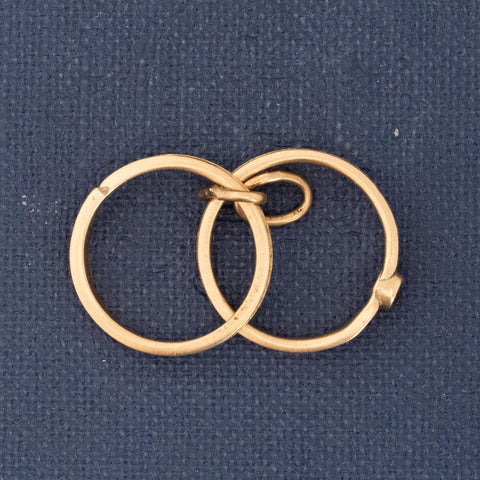 Vintage Ring Wedding Set Charm