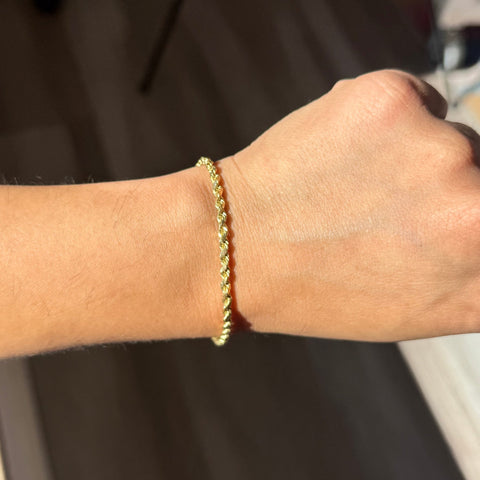 Vintage Rope Chain Bracelet