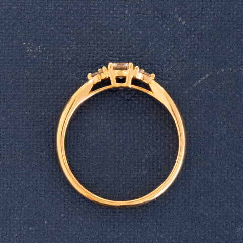 Vintage Round Brilliant Cut Diamond Ring by Tiffany and Co