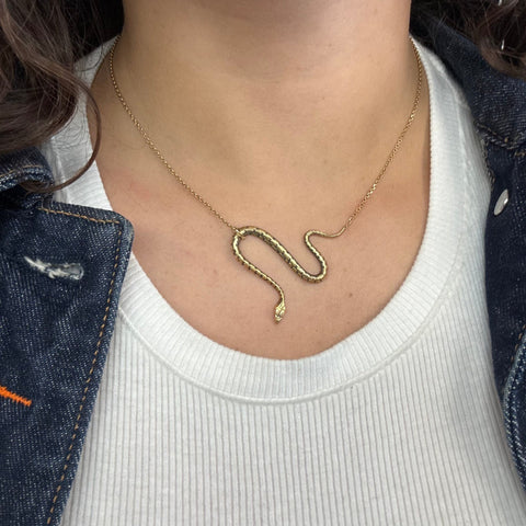 Vintage Serpent Necklace
