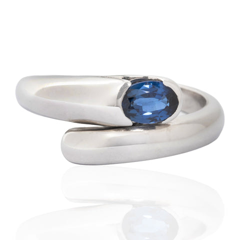 Vintage Serpenti Sapphire Ring, by Bvlgari
