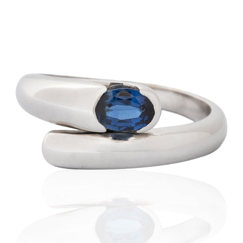 Vintage Serpenti Sapphire Ring, by Bvlgari