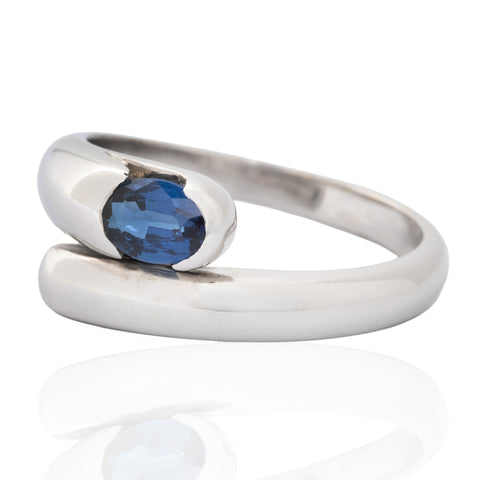 Vintage Serpenti Sapphire Ring, by Bvlgari