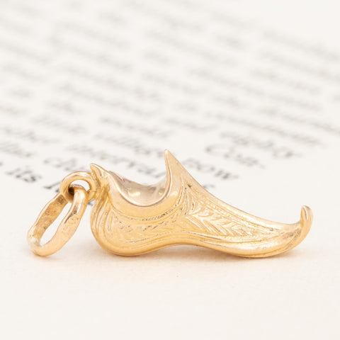 Vintage Slipper Charm