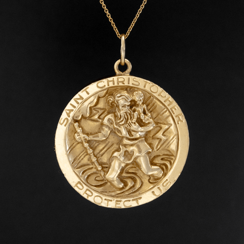 Vintage St. Christopher Pendant by Tiffany & Co.