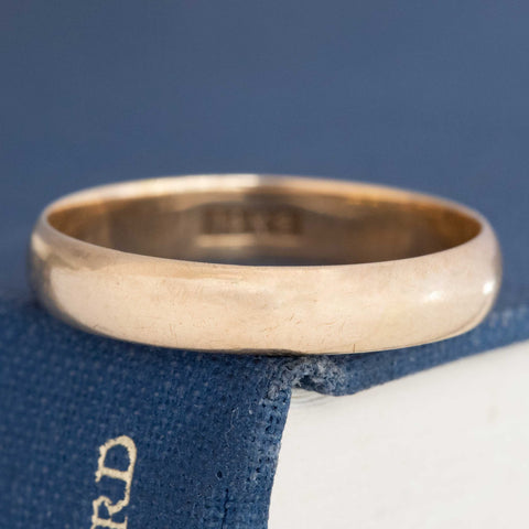 Vintage Wedding Band, 4.12mm
