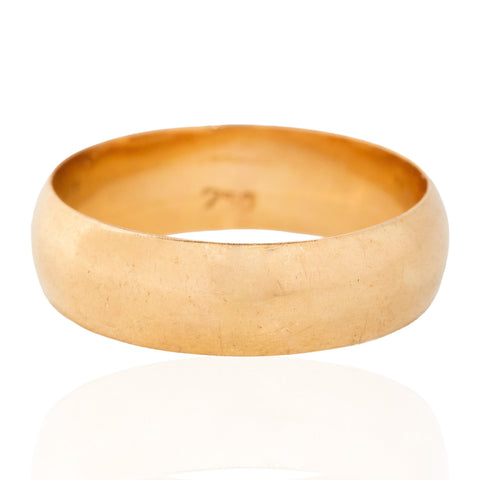 Vintage Wedding Band, 5.75mm