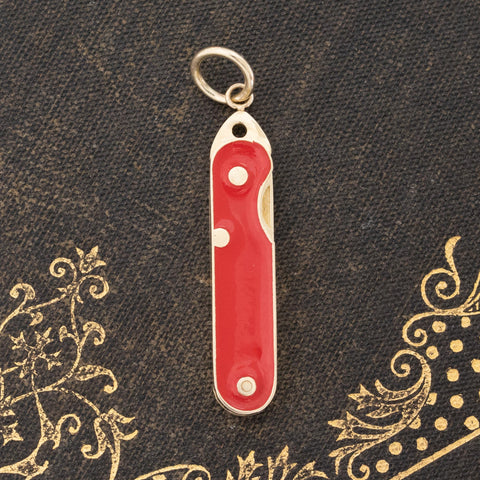 Mechanical Pocket Knife Tool Charm