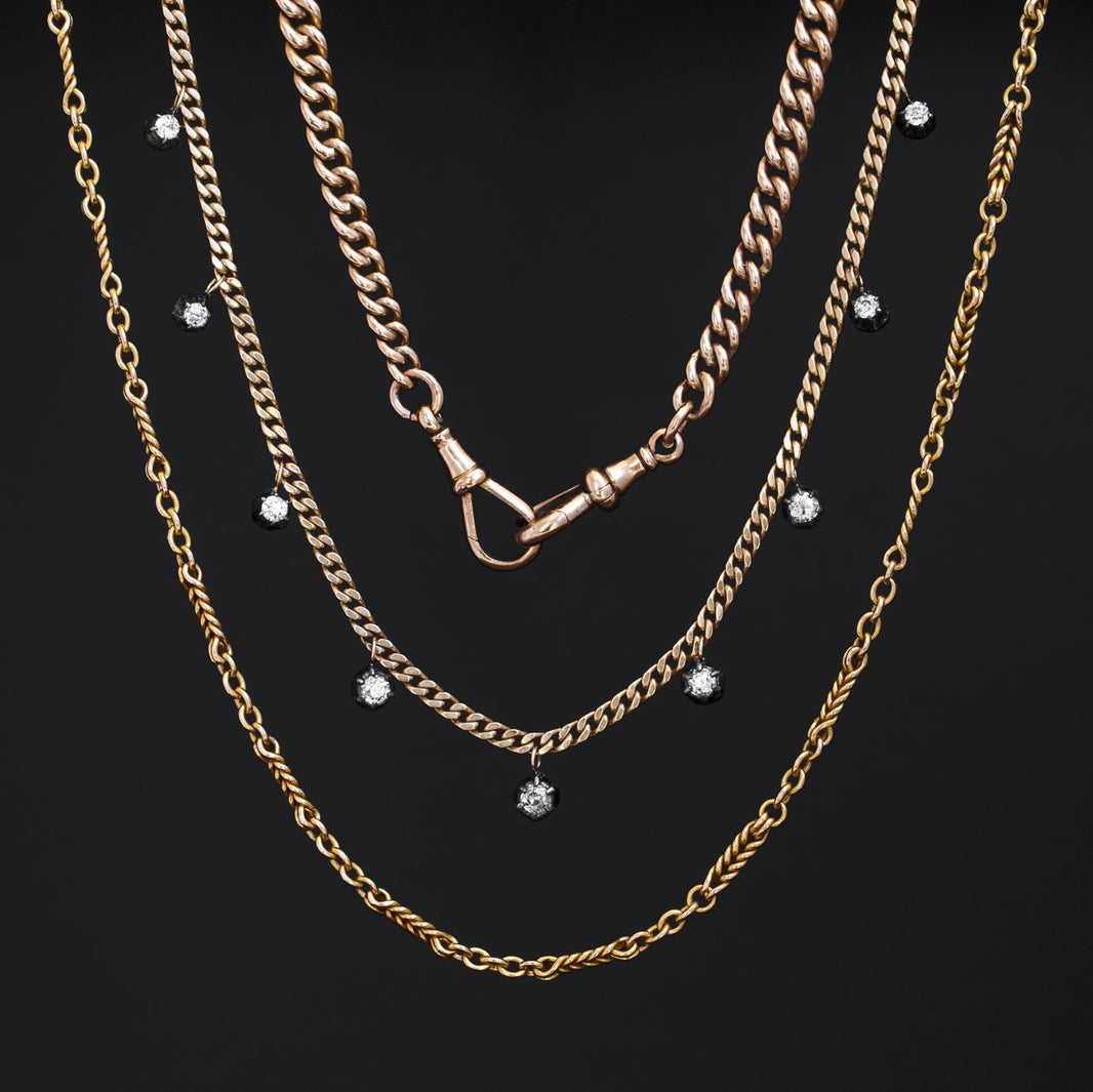 Let’s Talk Chains: A Guide to Antique Chain Styles (and Why We’re Low-Key Obsessed)
