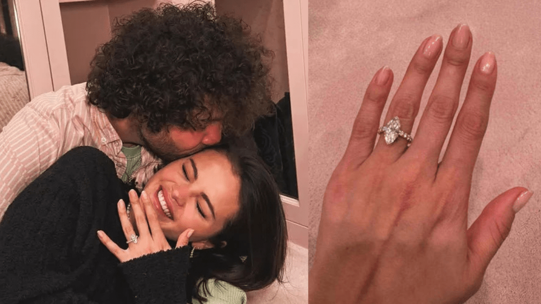 Selena Gomez and Benny Blanco Engagement and Ring