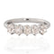 1.05ctw Old Mine Cut Diamond 5-Stone Band